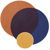 deep end grooves — overlapping terracotta, aubergine and amber circles